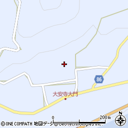 長野県長野市七二会甲575周辺の地図