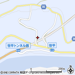 長野県長野市七二会甲907周辺の地図