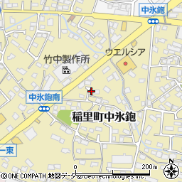 長野県長野市稲里町中氷鉋627-5周辺の地図