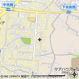 長野県長野市稲里町中氷鉋1002-3周辺の地図