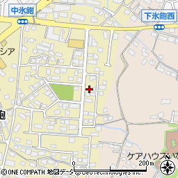 長野県長野市稲里町中氷鉋1002周辺の地図