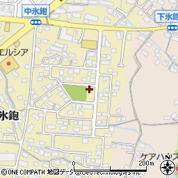 長野県長野市稲里町中氷鉋1056-1周辺の地図