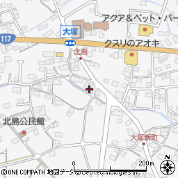 長野県長野市青木島町大塚897周辺の地図