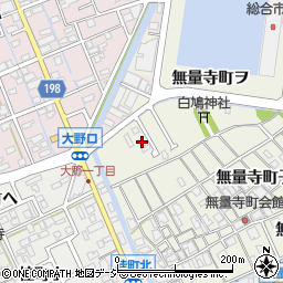 石川県金沢市無量寺町ナ66-1周辺の地図