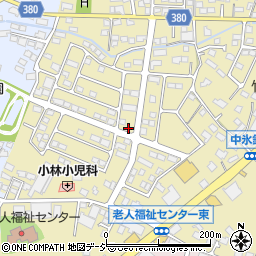 長野県長野市稲里町中氷鉋2121周辺の地図