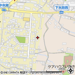 長野県長野市稲里町中氷鉋977-3周辺の地図