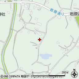栃木県宇都宮市岩原町575-1周辺の地図