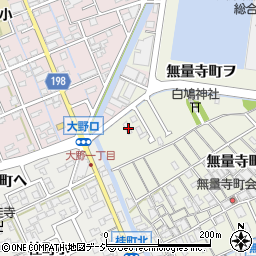 石川県金沢市無量寺町ナ63周辺の地図