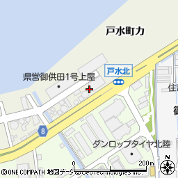 石川県金沢市戸水町（ル）周辺の地図