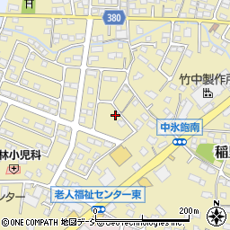 長野県長野市稲里町中氷鉋2054周辺の地図