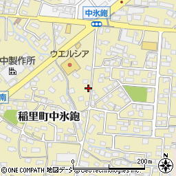 長野県長野市稲里町中氷鉋990-1周辺の地図