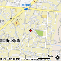 長野県長野市稲里町中氷鉋1073周辺の地図