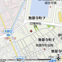 石川県金沢市無量寺町ヘ周辺の地図