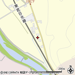 栃木県鹿沼市板荷1556周辺の地図