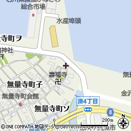 石川県金沢市無量寺町子121周辺の地図