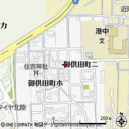 石川県金沢市御供田町ホ75周辺の地図
