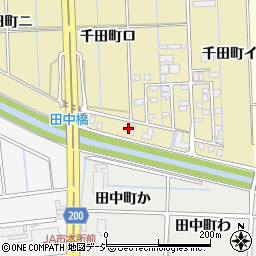 石川県金沢市千田町ロ76周辺の地図