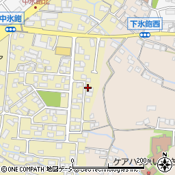 長野県長野市稲里町中氷鉋977-6周辺の地図