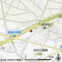 長野県長野市真島町川合189周辺の地図