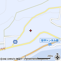 長野県長野市七二会甲779周辺の地図
