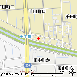石川県金沢市千田町ロ74周辺の地図