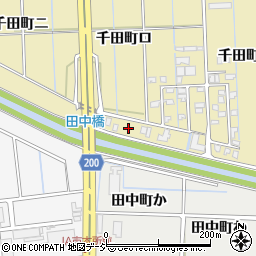 石川県金沢市千田町ロ74周辺の地図