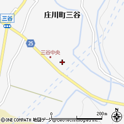 富山県砺波市庄川町三谷2433周辺の地図