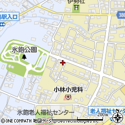 長野県長野市稲里町中氷鉋2166周辺の地図