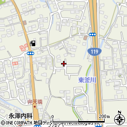 栃木県宇都宮市野沢町周辺の地図