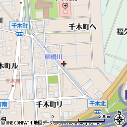 石川県金沢市千木町ヘ28周辺の地図