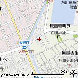 石川県金沢市無量寺町ナ66-3周辺の地図