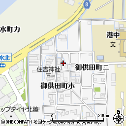 石川県金沢市御供田町ホ21周辺の地図