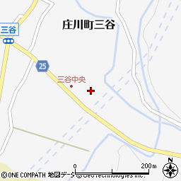 富山県砺波市庄川町三谷2431周辺の地図