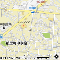 長野県長野市稲里町中氷鉋1154周辺の地図