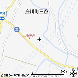 富山県砺波市庄川町三谷2427周辺の地図
