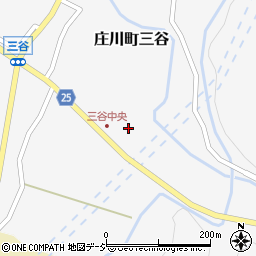 富山県砺波市庄川町三谷2450周辺の地図
