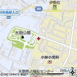 長野県長野市稲里町中氷鉋2161周辺の地図
