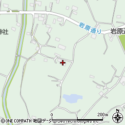 栃木県宇都宮市岩原町575周辺の地図