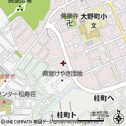 石川県金沢市大野町４丁目ル周辺の地図
