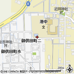 石川県金沢市御供田町ニ11周辺の地図