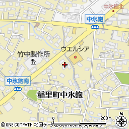 長野県長野市稲里町中氷鉋640-1周辺の地図