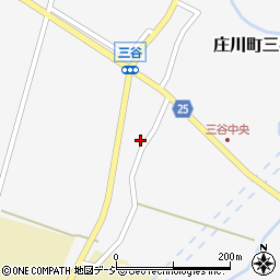 富山県砺波市庄川町三谷2536周辺の地図