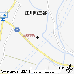 富山県砺波市庄川町三谷2429周辺の地図