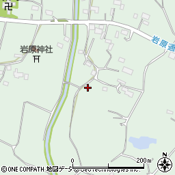 栃木県宇都宮市岩原町503周辺の地図