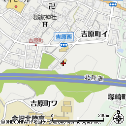 石川県金沢市吉原町ワ周辺の地図