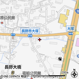 長野県長野市青木島町大塚410周辺の地図