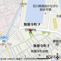 石川県金沢市無量寺町ナ137周辺の地図