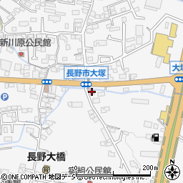 長野県長野市青木島町大塚412周辺の地図