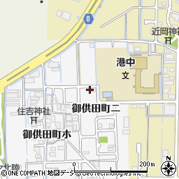 石川県金沢市御供田町ニ87周辺の地図