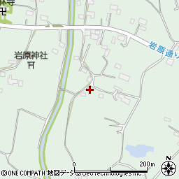 栃木県宇都宮市岩原町499周辺の地図
